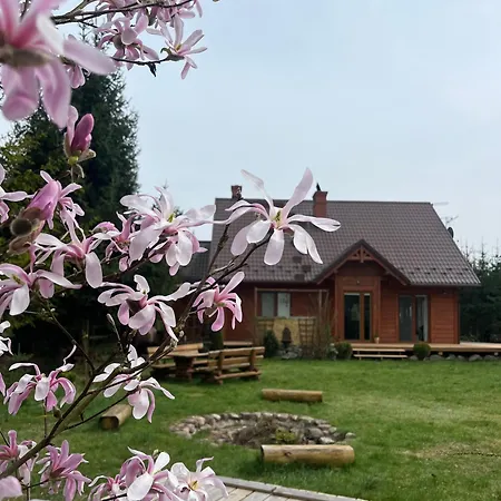 Vila Drewniany Dom W Cudownej Okolicy 